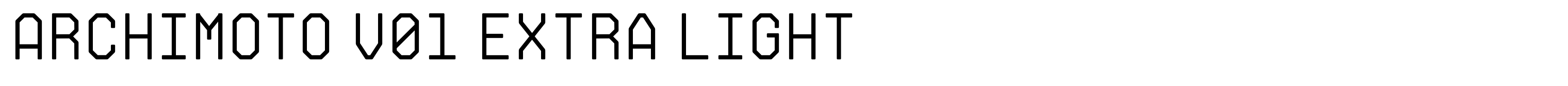 Archimoto V01 Extra Light
